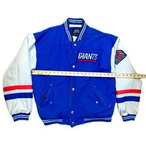 Vintage 1994 Mirage New York Giants Jacket 75 yr L